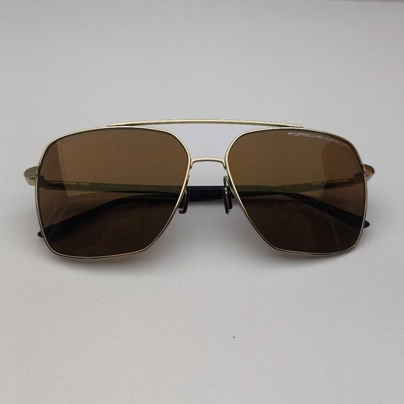 ?️Made in Italy! Porsche Design P8974 Titanium Sunglasses 61/15 145 /EUM134?️